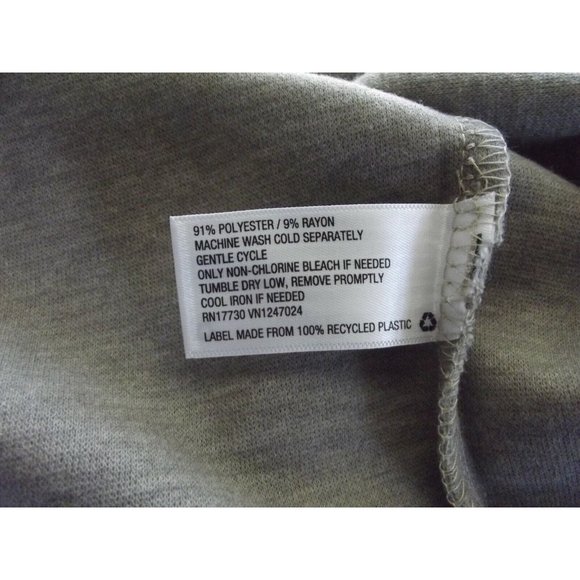 A New Day XS Tan Long Sleeve Turtleneck Sweatshirt Sweater Trim Shirt top - Picture 11 of 12